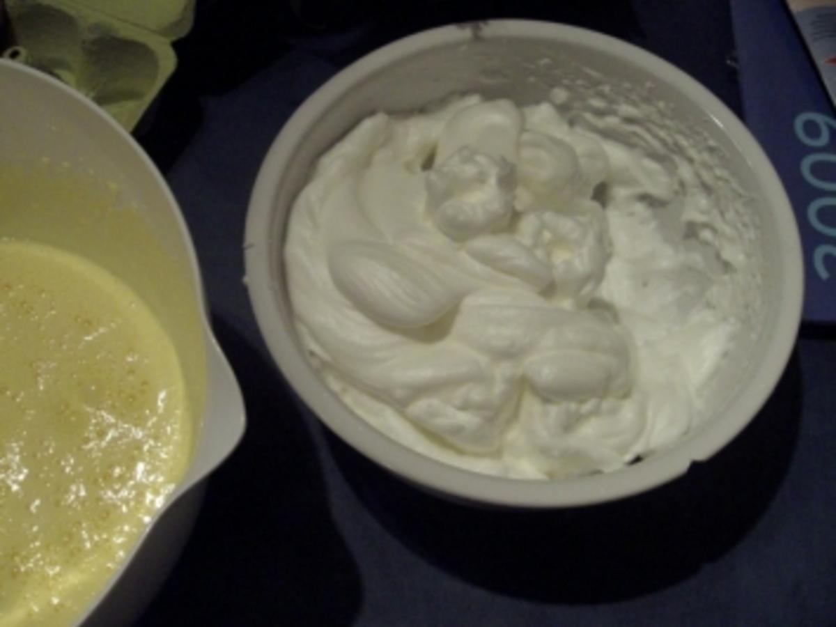 Geburtstagskuchen einmal anders Biskuitteig mit Erdbeersahne - 218 kcal ...