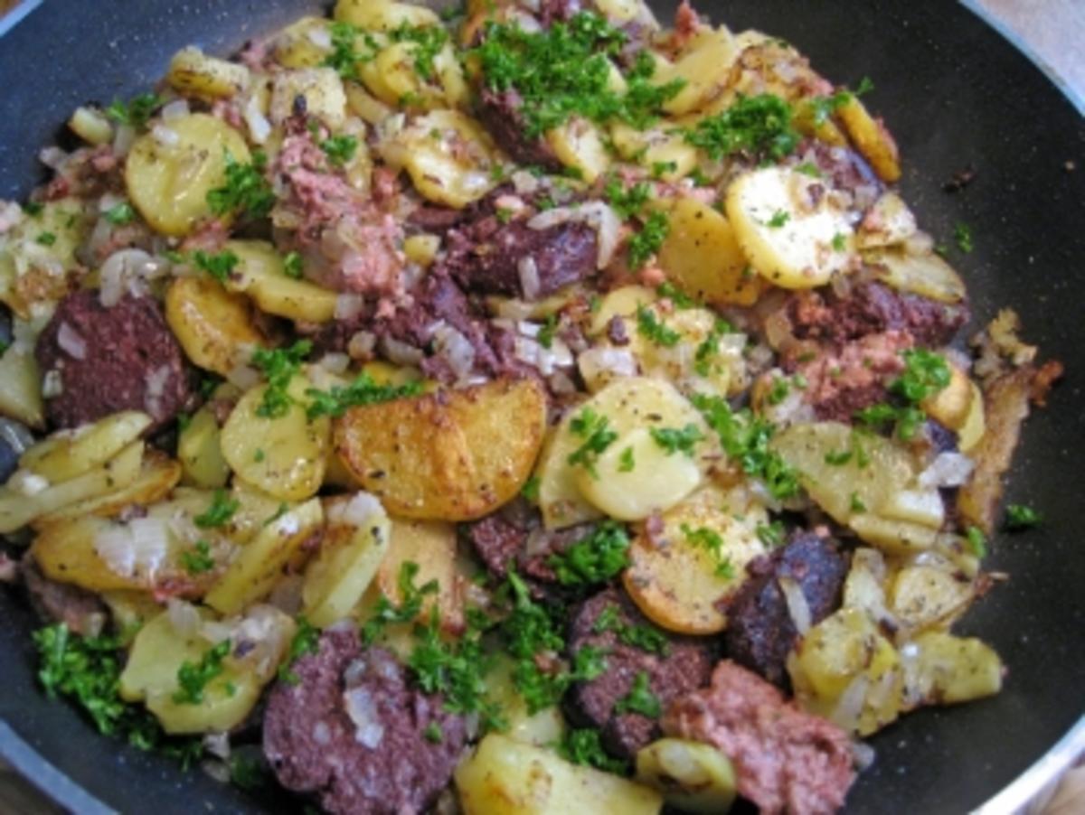 Hausmacher Wurst - Kartoffeln - Rezept