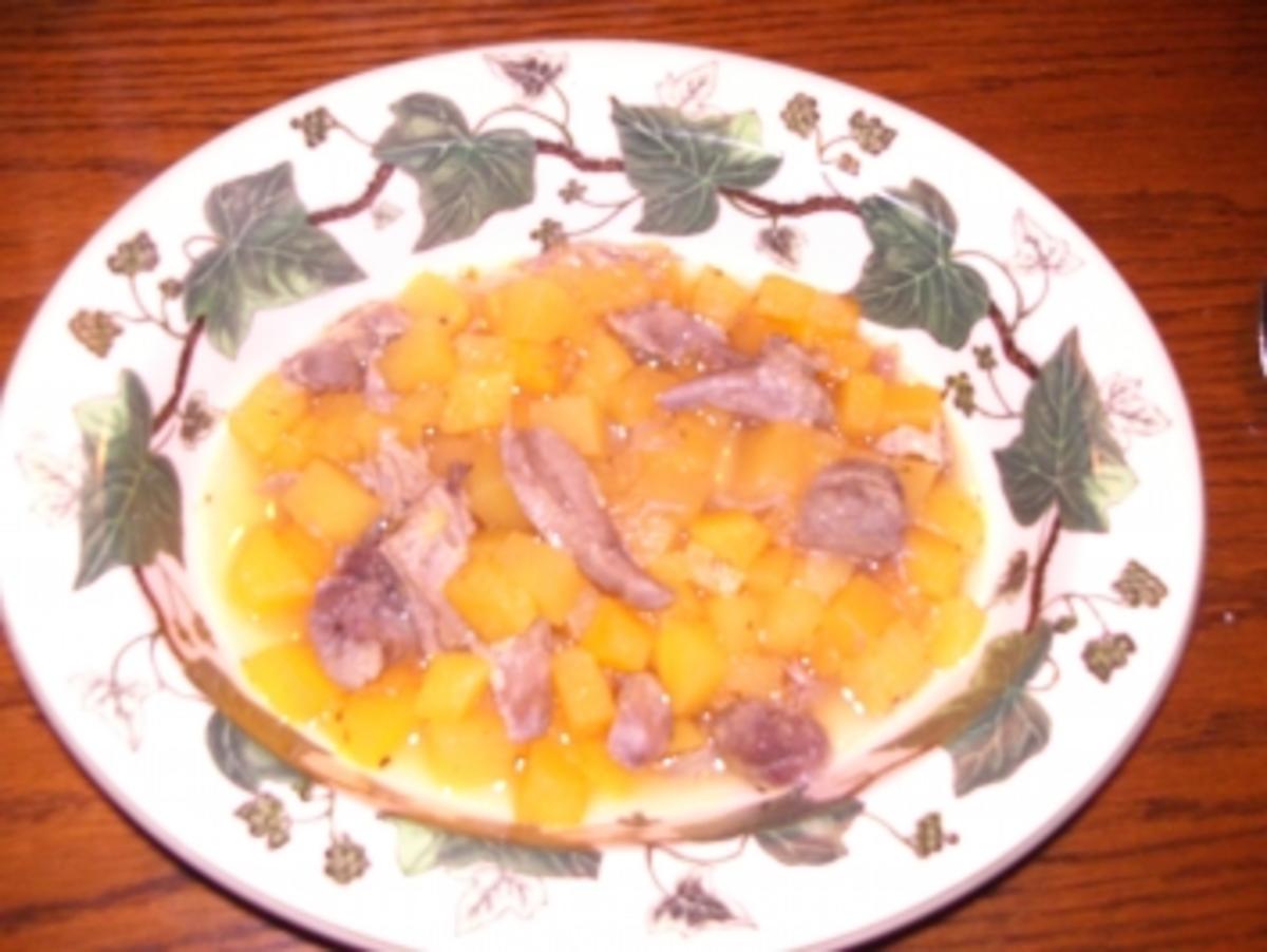 Steckrübeneintopf mit Gänsefleisch &amp;quot;veredelt&amp;quot; - Rezept - kochbar.de