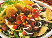 Rezept: Mexikosalat mit Hackbรคllchen Mexikosalat mit Hackbรคllchen - Rezept