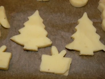 Rezept: Kartoffelplätzchen "Weihnachtszeit" Kartoffelplätzchen "Weihnachtszeit" - Rezept