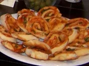 Schnelle Pizza-Schnecken - Rezept