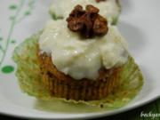 Karotten Cupcakes - Rezept