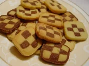 Plätzchen : Schwarzweiß - Gebäck - Rezept