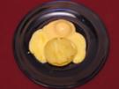 Quittenparfait mit Birnentarte und Zabaione - Rezept