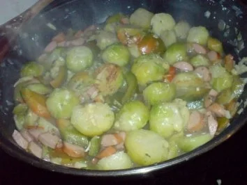 Rosenkohl-Paprika-Topf - Rezept - Bild Nr. 11