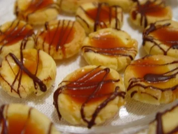 Rezept: Plätzchen : Whisky - Augen Plätzchen : Whisky - Augen - Rezept