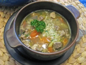 Rezept: Reis-Süppchen aus Resten... Reis-Süppchen aus Resten... - Rezept