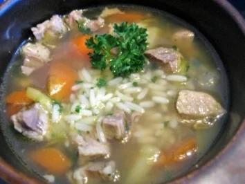 Rezept: Reis-Süppchen aus Resten... Reis-Süppchen aus Resten... - Rezept