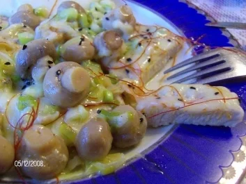 Minutenschnitzel unter einer Käse-Champignon-Haube - Rezept