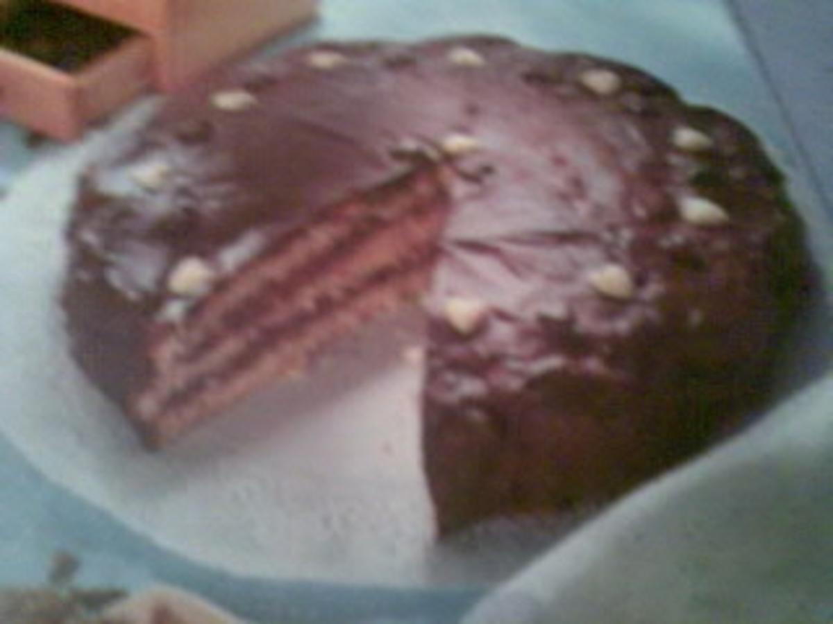 Schokoladen-Creme-Torte - Rezept