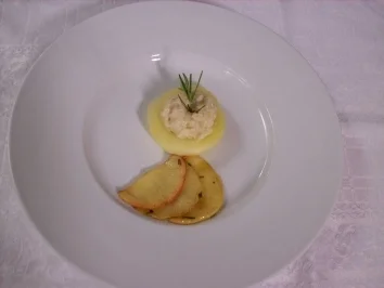 Rezept: Apfelrisotto mit Ziegenkäse Apfelrisotto mit Ziegenkäse - Rezept