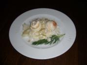 Rouladen von der Seezunge und Lachs auf Chinakohl an Limonensoße - Rezept