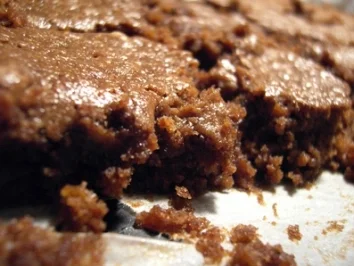 Kuchen: Lebkuchen-Schoko-Brownies - Rezept