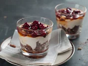 Dessert : Weihnachtliches  Tiramisu mit Kirschen und Spekulatius - Rezept - Bild Nr. 2
