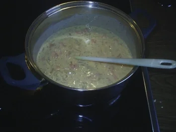 Nudeln - Bandnudeln mit Lachs-Soße - Rezept - Bild Nr. 4