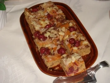 Versunkener Kirschlebkuchen - Rezept - Bild Nr. 2