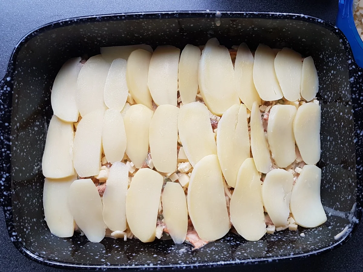 Rezept: Kartoffel-Pfifferling-Gratin Bild Nr. 7 Kartoffel-Pfifferling-Gratin - Rezept - Bild Nr. 7