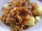 Krautgulasch mit Weißkohl oder Wirsingkohl - Rezept