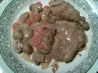 Hähnchen in Weinsauce - Rezept