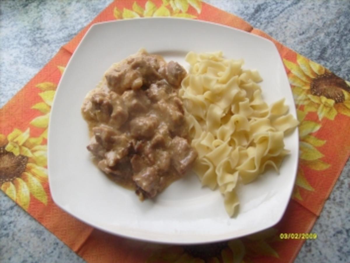 Geschnetzeltes für Eilige - einfach - 42 kcal/100g