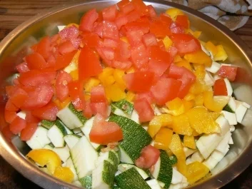 Jaqueline´s bunter Kartoffelsalat - Rezept