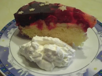 Himbeer-Heidelbeer-Torte "Advent" - Rezept