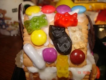 Pfefferkuchenhäuser ohne Pfeffer, lol - Rezept