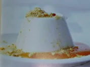 Kokos-Panna cotta mit Curry-Zucker - Rezept