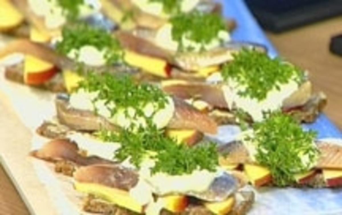 Matjes-Sandwich - Rezept