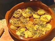 Rezept: Marinierte Kartoffelscheiben Marinierte Kartoffelscheiben - Rezept