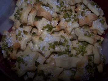 Rezept: Pistaziensterne Pistaziensterne - Rezept