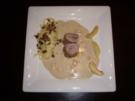Schweinelende in Calvados an Walnussbandnudeln - Rezept