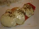 Rezept: Hähnchenbrust mit Mozzarella Hähnchenbrust mit Mozzarella - Rezept