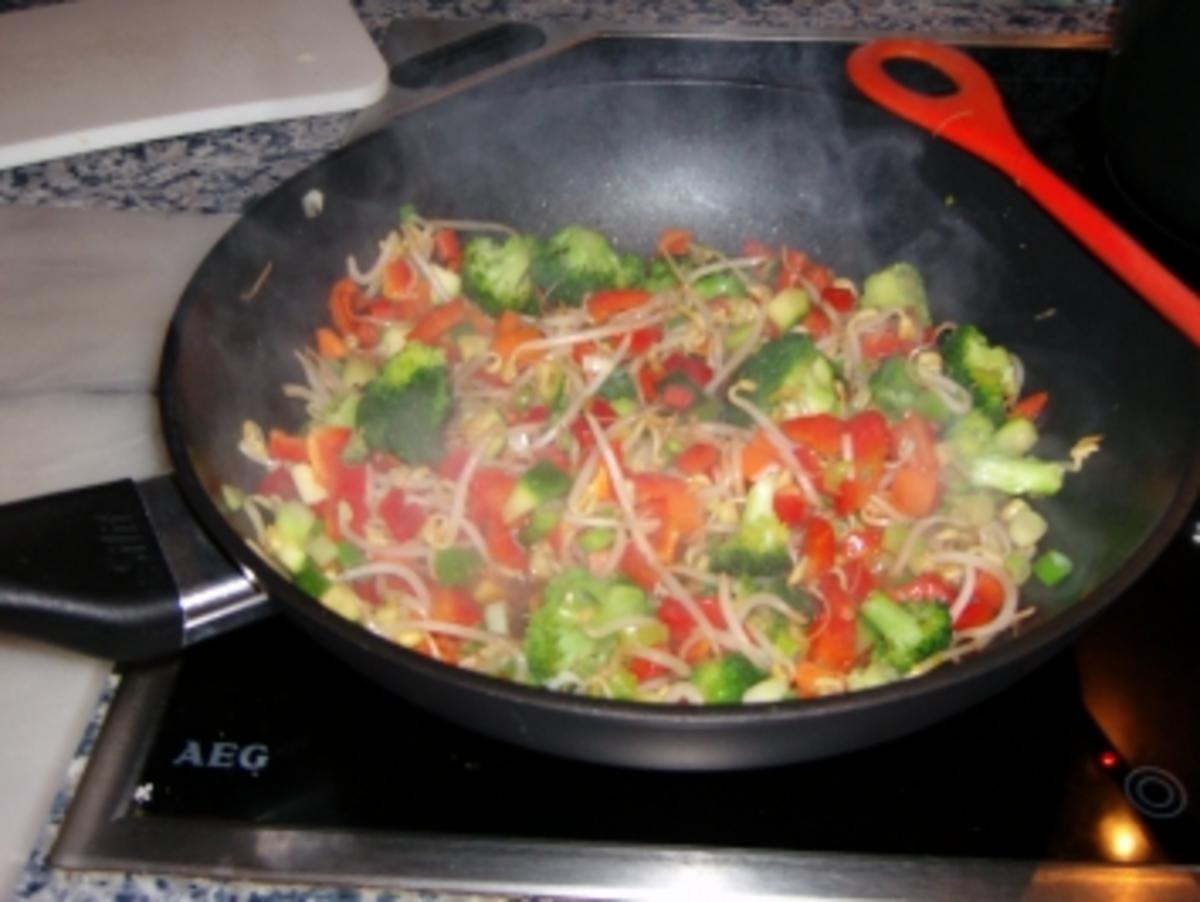 Feuriges Wok-Gemüse - Rezept