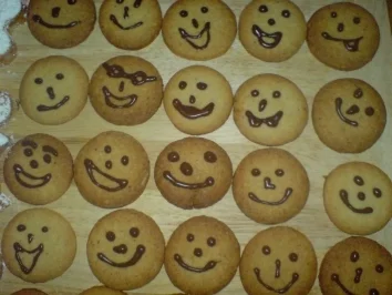 Bunte Plätzchen - Rezept