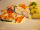 Filet vom Zackenbarsch mit Zitronen-Salbei-Sauce - Rezept