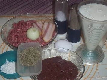 Leberkäse "Hausmacher Art" mit Kartoffelsalat - Rezept