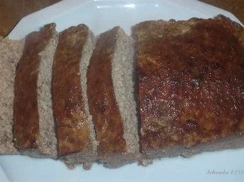 Leberkäse "Hausmacher Art" mit Kartoffelsalat - Rezept