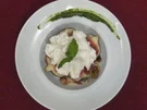Rezept: Ricotta-Feigen mit süßem Pesto und karamellisierten Nüssen Ricotta-Feigen mit süßem Pesto und karamellisierten Nüssen - Rezept