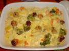 Gemüseauflauf mit Fleischbällchen - Rezept