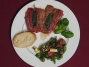 Saltimbocca mit Feigensalat - Rezept