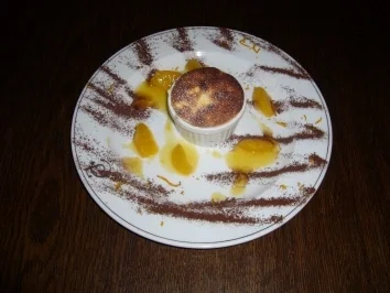 Marmorsoufflee mit Orangenragout - Rezept