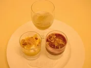 Cassis-Waldbeere, Mango-Mascarpone und Mojito-Sorbet - Rezept