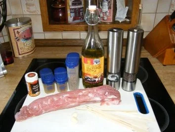 Maurische Fleischspieße - Rezept