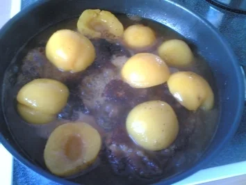 Pfirsich Fleisch - Rezept