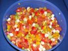 Bunter Salat mit Feta - Rezept