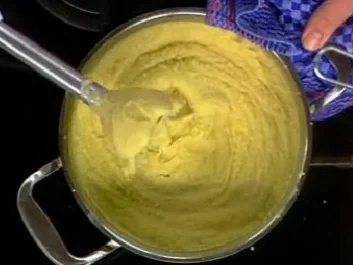 Rezept: Gelbes Erbsenpüree Gelbes Erbsenpüree - Rezept