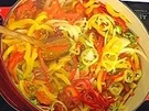 Geschmorte Paprikaschoten - Rezept