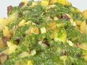 Gebratener Spargelsalat mit Pestovinaigrette - Rezept